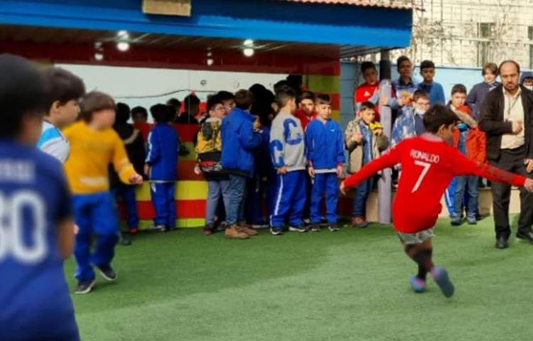 برگزاری جشنواره مسابقات ورزشی دبستان علوی 6