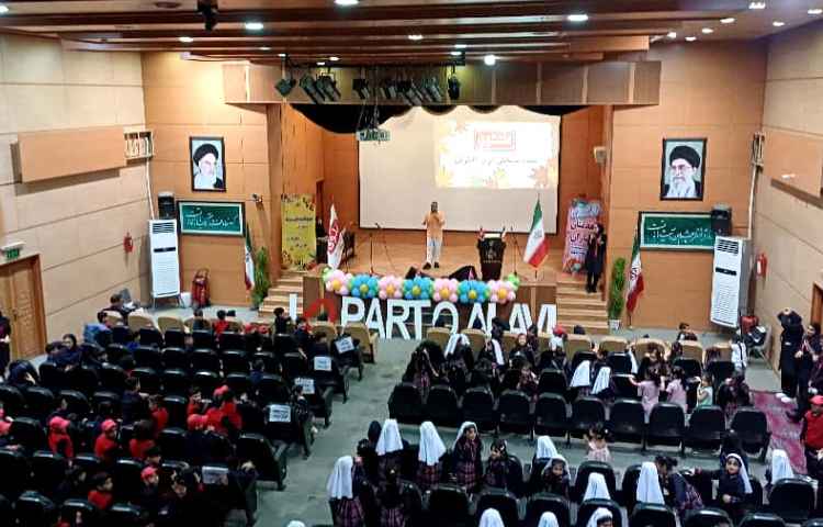 برگزاری جشن شکوفه ها و غنچه های دبستان دخترانه پرتوعلوی