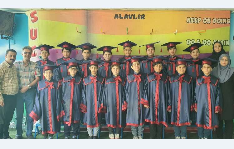 برگزاری جشن فارغ التحصیلی دانش آموزان پایه ششم