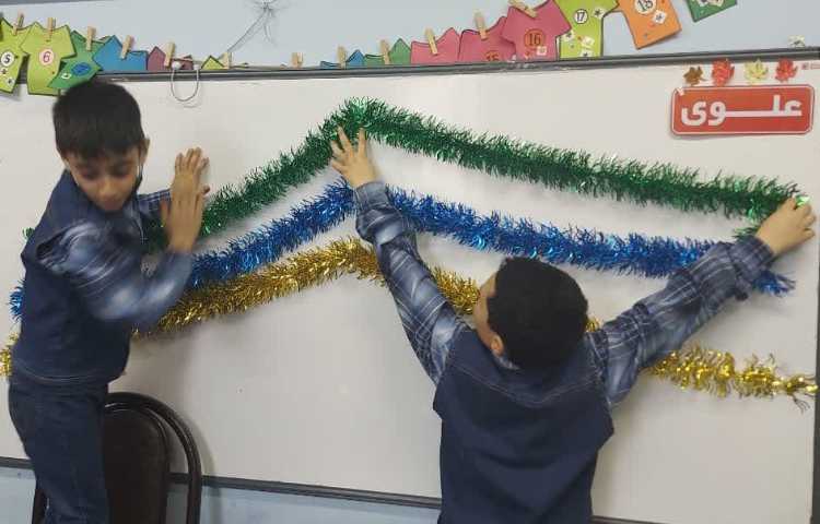 برگزاری جشن نیمه شعبان دانش آموزان پایه دوم دبستان علوی 2
