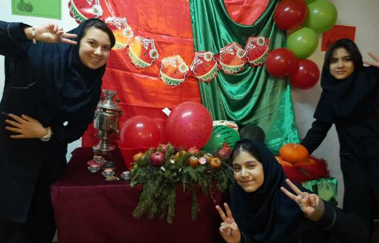 برگزاری جشن یلدا در مدرسه 7
