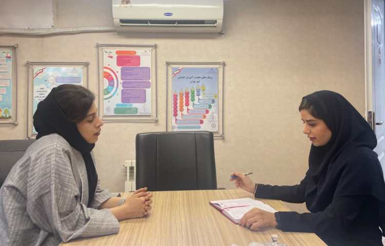 برگزاری جلسات مشاوره ی فردی 1