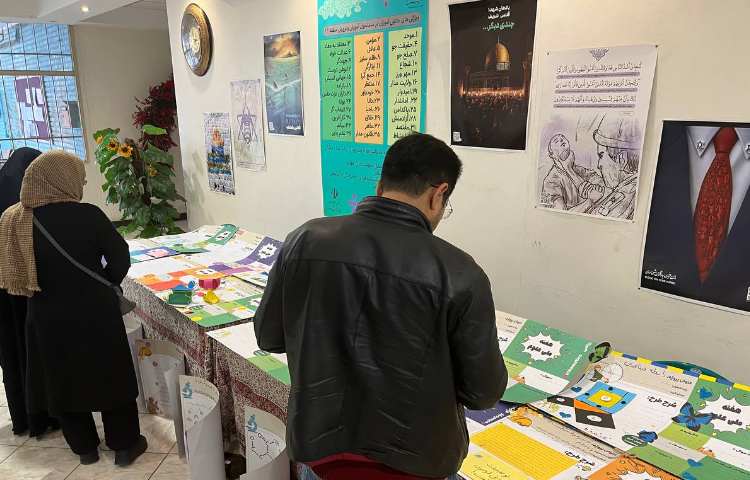 برگزاری جلسه دانش افزایی ونمایشگاه هفته ملی علوم 1