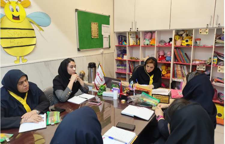 برگزاری جلسه هفتگی دپارتمان زبان و اتاق فکر 2