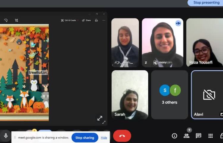 برگزاری جلسه هفتگی دپارتمان زبان و اتاق فکر 3