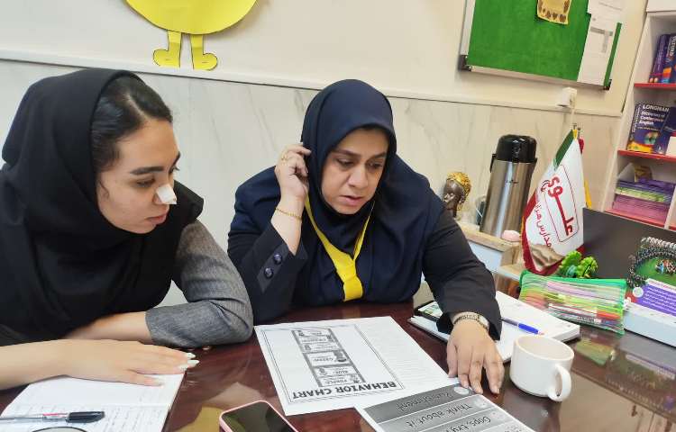 برگزاری جلسه هفتگی دپارتمان زبان و اتاق فکر 5