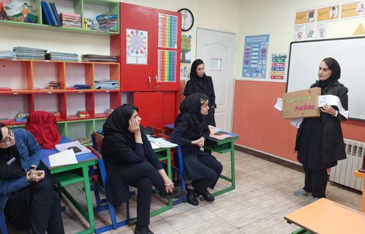 برگزاری جلسه گروه زبان work shop 2