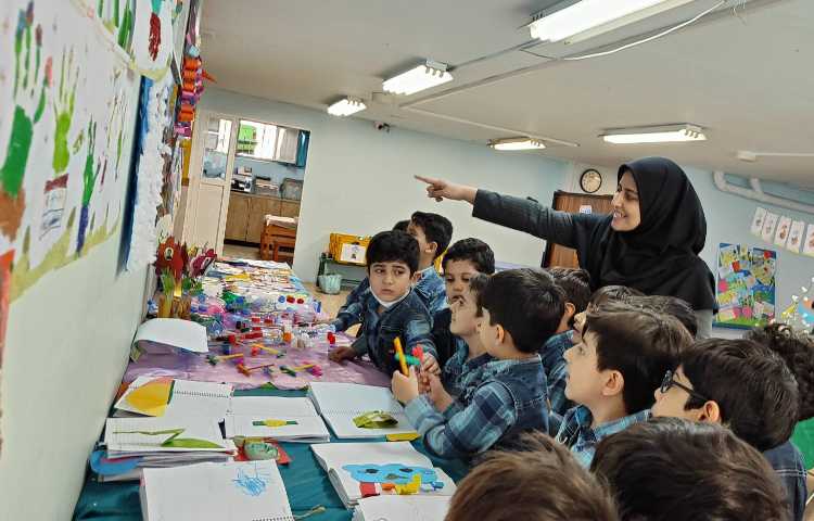 :برگزاری جلسه ی اولیا و آموزگاران زبان و پایه و بازدید از نمایشگاه دست سازه ها 2