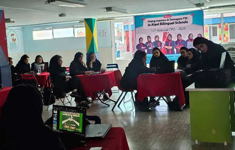 برگزاری دوره CPD ( آموزش معلم های زبان) 1
