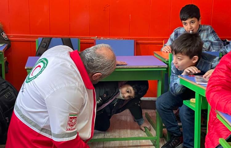 :برگزاری روز ایمنی دربرابر زلزله 1