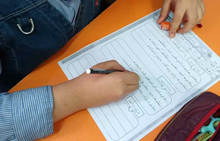 برگزاری سنجش زیبانویسی 6