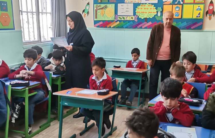 برگزاری سنجش مداد قرمز3/درس فارسی پایه های اول تا سوم 21