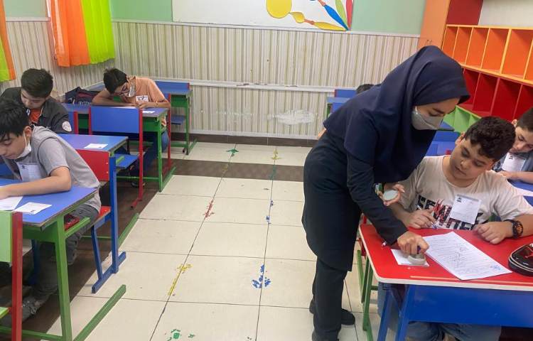 برگزاری سنجش های نهایی پسران عزیز و پرتلاش پایه ششم 12