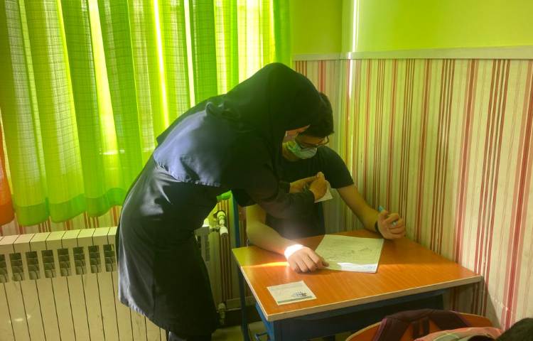 برگزاری سنجش های نهایی پسران عزیز و پرتلاش پایه ششم 14