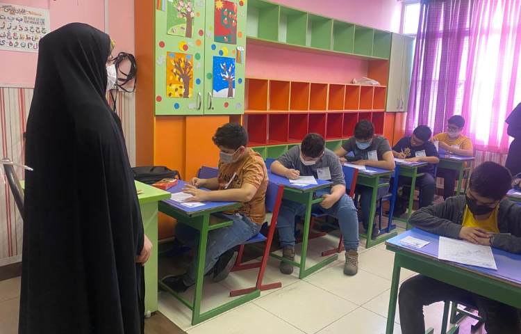 برگزاری سنجش های نهایی پسران عزیز و پرتلاش پایه ششم 7