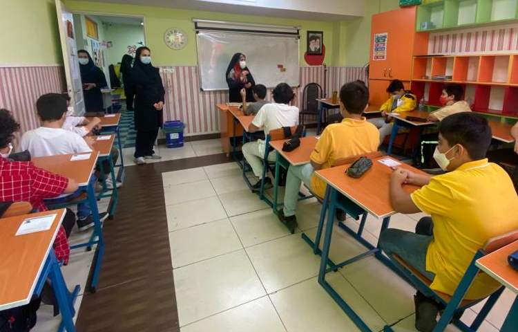 برگزاری سنجش های نهایی پسران عزیز و پرتلاش پایه ششم 8