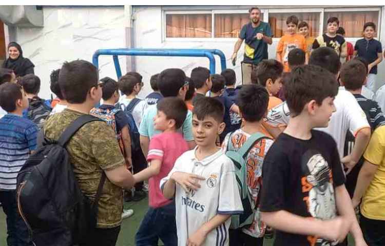 برگزاری صبحگاه به زبان انگلیسی 5