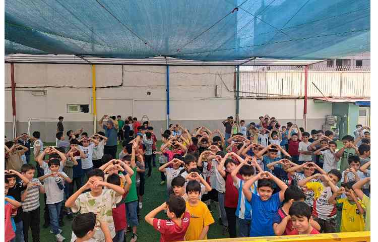 برگزاری صبحگاه زبانی با موضوع روز دوستی 2