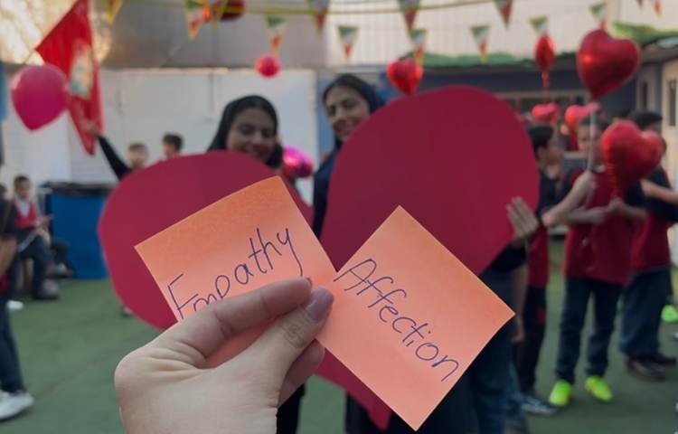 برگزاری صبحگاه زبانی در روز جهانی قلب