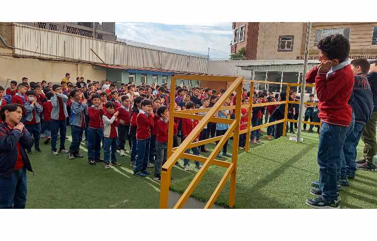 برگزاری صبحگاه زبانی- پایه های سوم تا ششم (Morning Assembly) 1