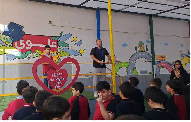 برگزاری صبحگاه زبانی 12