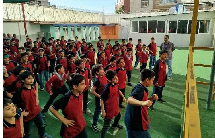 برگزاری صبحگاه زبانی 2