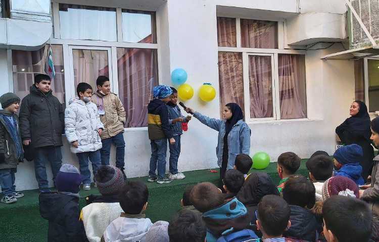 برگزاری صبحگاهِ زبانی 3