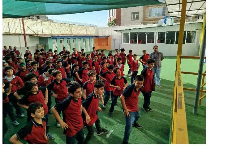 برگزاری صبحگاه زبانی 4