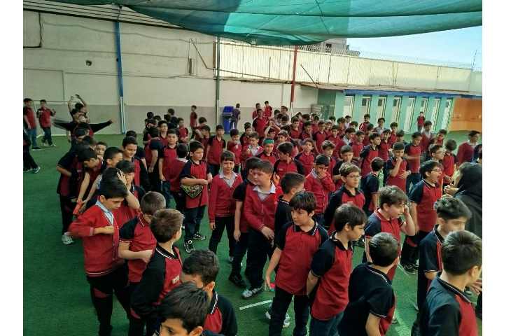 برگزاری صبحگاه زبانی 8