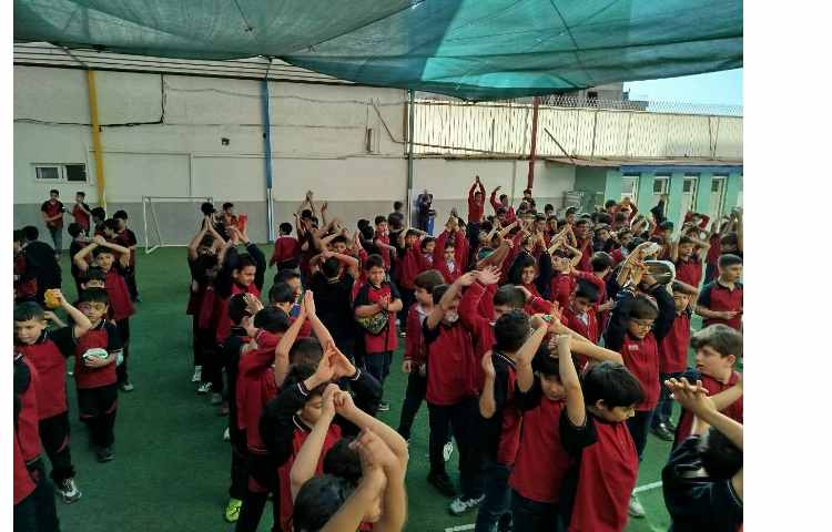 برگزاری صبحگاه زبانی 9