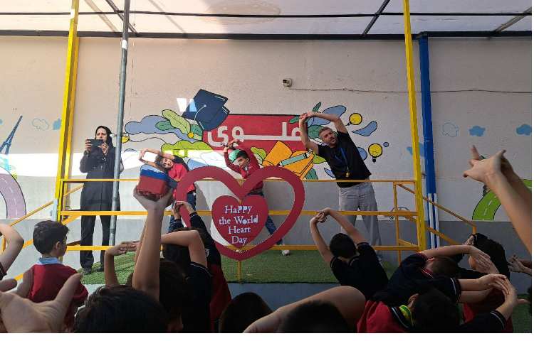 برگزاری صبحگاه زبانی