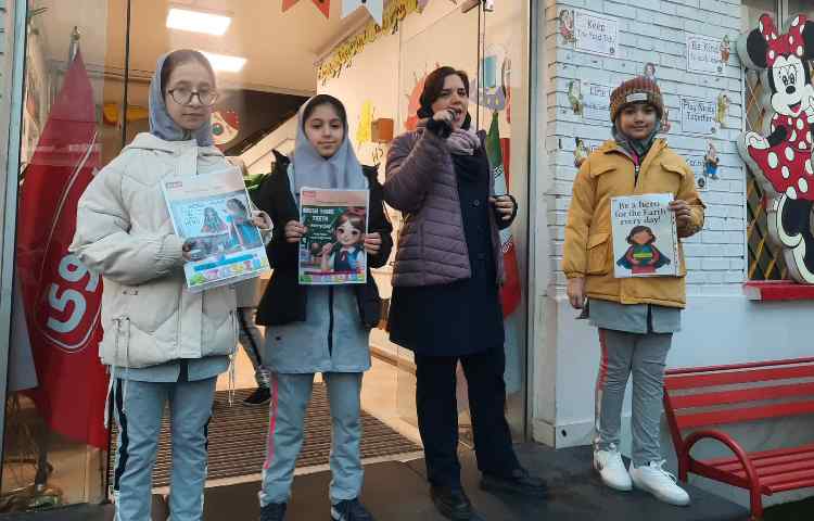 برگزاری صبحگاه و غوطه وری دپارتمان زبان 5