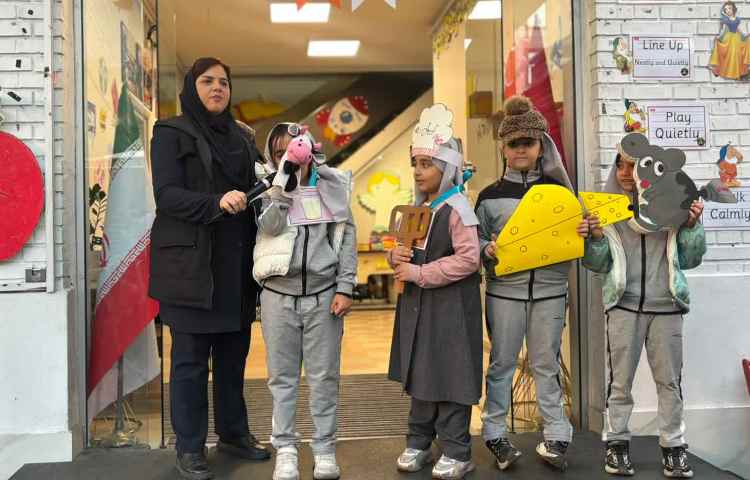 برگزاری صبحگاه و غوطه وری دپارتمان زبان 6