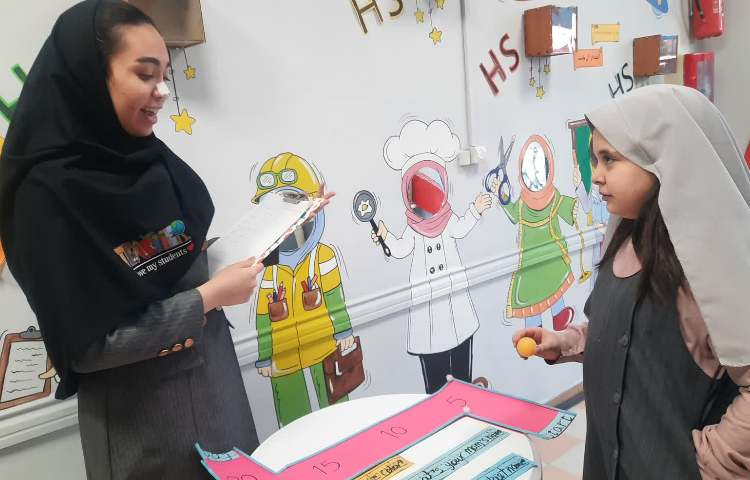 برگزاری صبحگاه و غوطه وری دپارتمان زبان 6