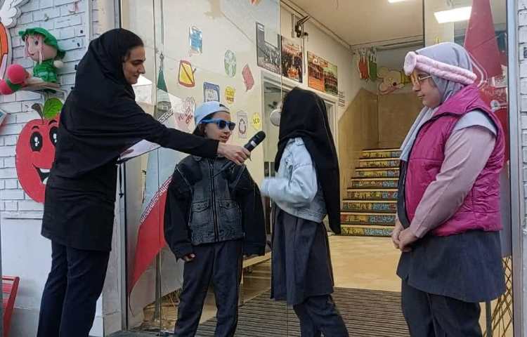 برگزاری صبحگاه و غوطه وری دپارتمان زبان 8