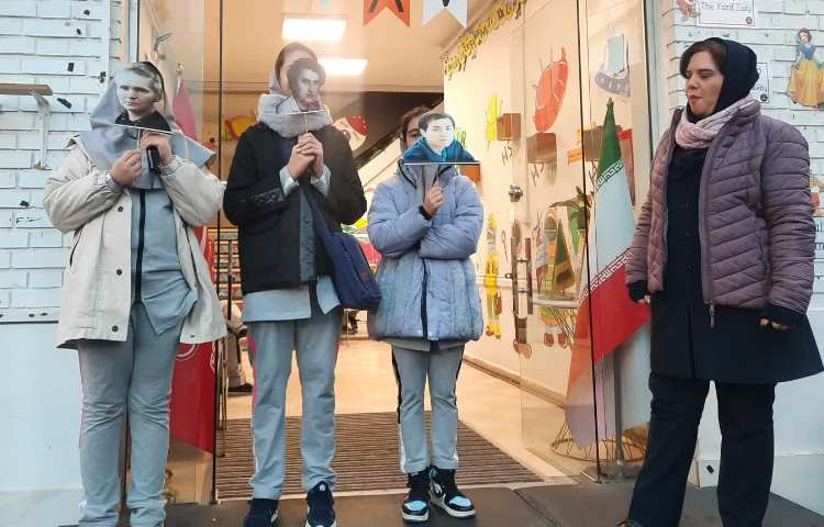 برگزاری صبحگاه و غوطه وری دپارتمان زبان 8