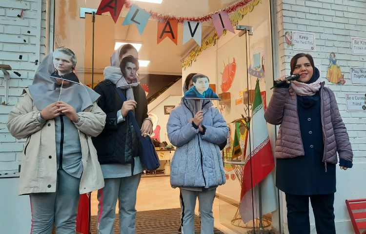 برگزاری صبحگاه و غوطه وری دپارتمان زبان