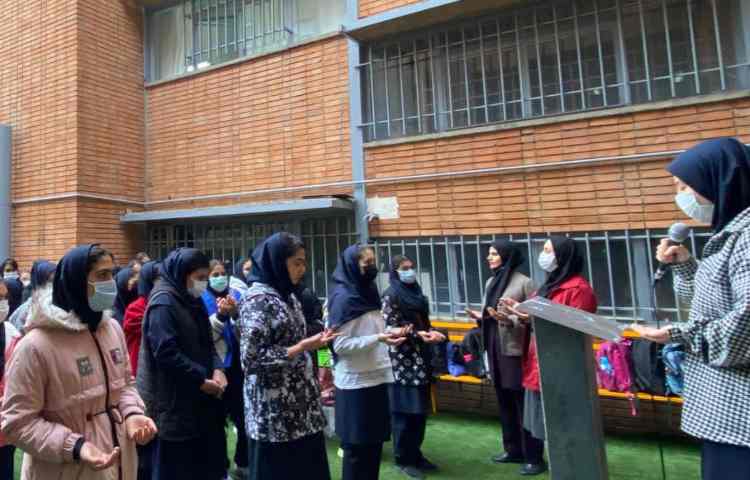 برگزاری صبحگاه 1