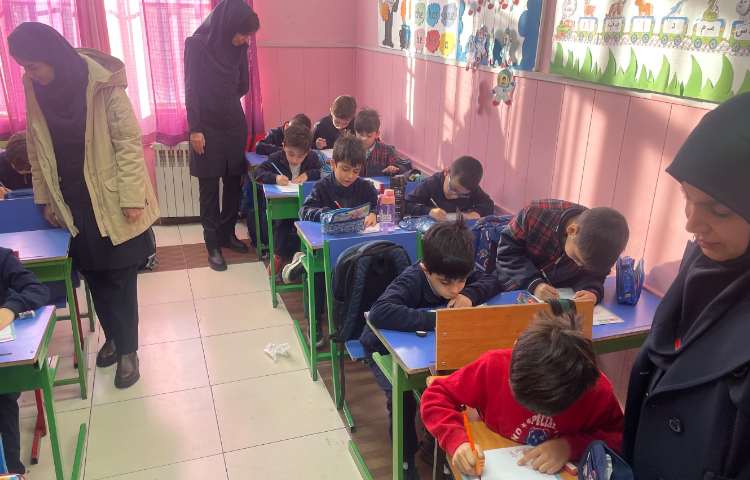 برگزاری طرح سنجش مداد سیاه 1 درس فارسی ویژه پایه های اول و دوم 1