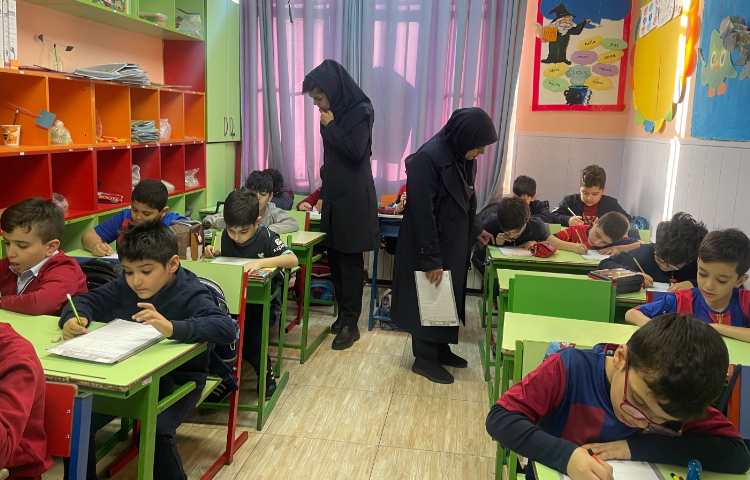 برگزاری طرح سنجش مداد سیاه 1 درس فارسی ویژه پایه های اول و دوم 11