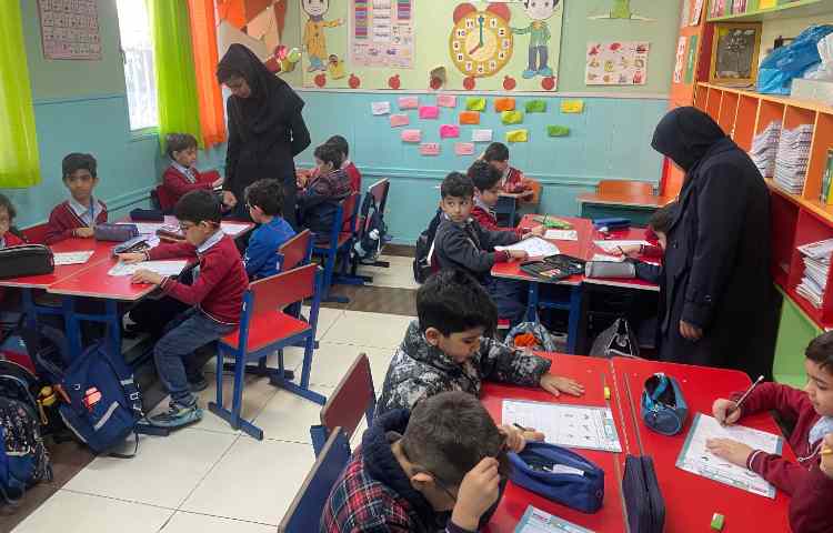 برگزاری طرح سنجش مداد سیاه 1 درس فارسی ویژه پایه های اول و دوم 3