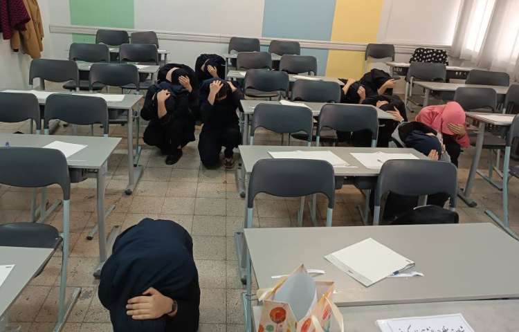 برگزاری مانور زلزله 1