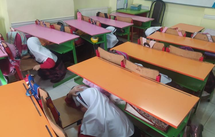 برگزاری مانور زلزله 2