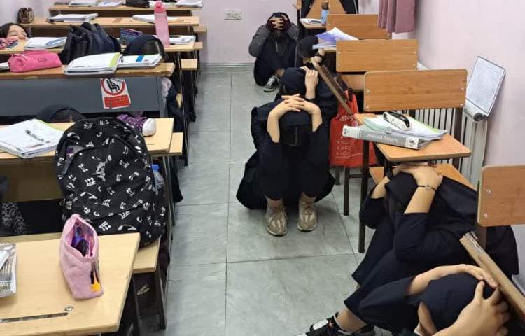 برگزاری مانور زلزله 5