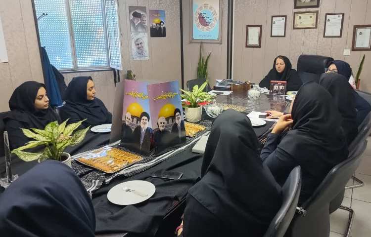 برگزاری مراسم بزرگداشت شهیدان جبهه مقاومت 1