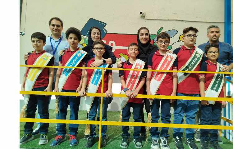 برگزاری مراسم تعیین سرگروه های house system 1