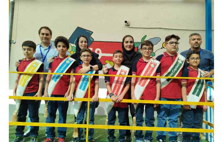 برگزاری مراسم تعیین سرگروه های house system 2