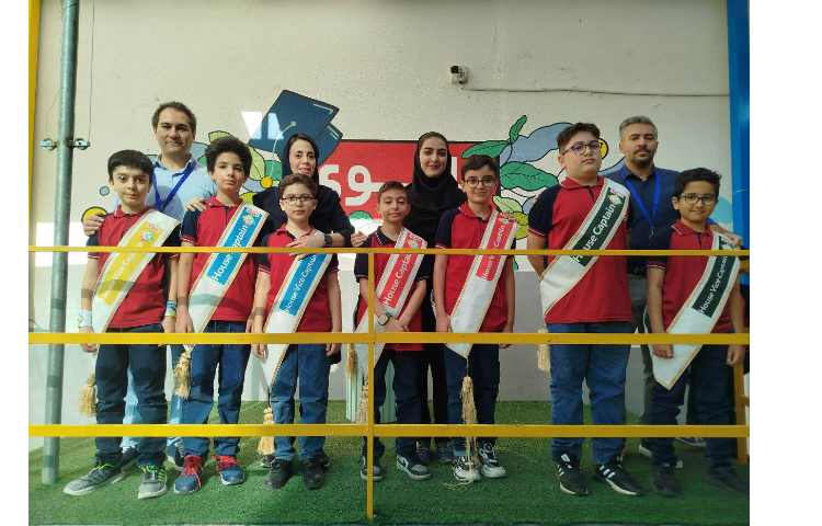 برگزاری مراسم تعیین سرگروه های house system 8