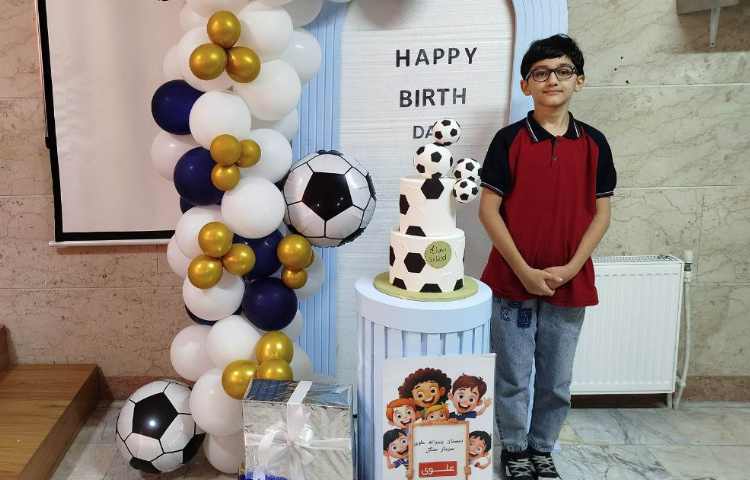 برگزاری مراسم تولد دانش آموزان مهرماهی 7