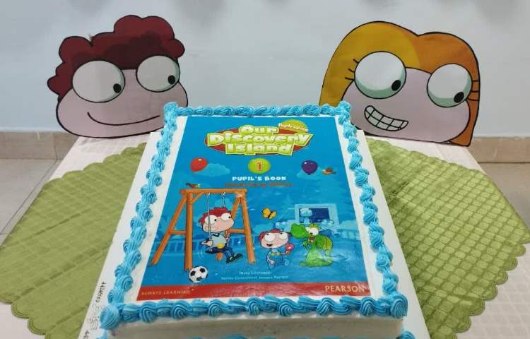 برگزاری مراسم جشن شروع کتاب Our discovery island 1 2